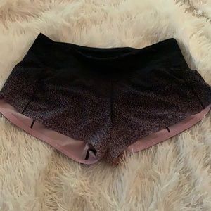 Lululemon speed up shorts!